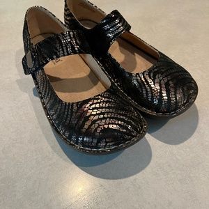 Alegria Mary Jane style shoes black